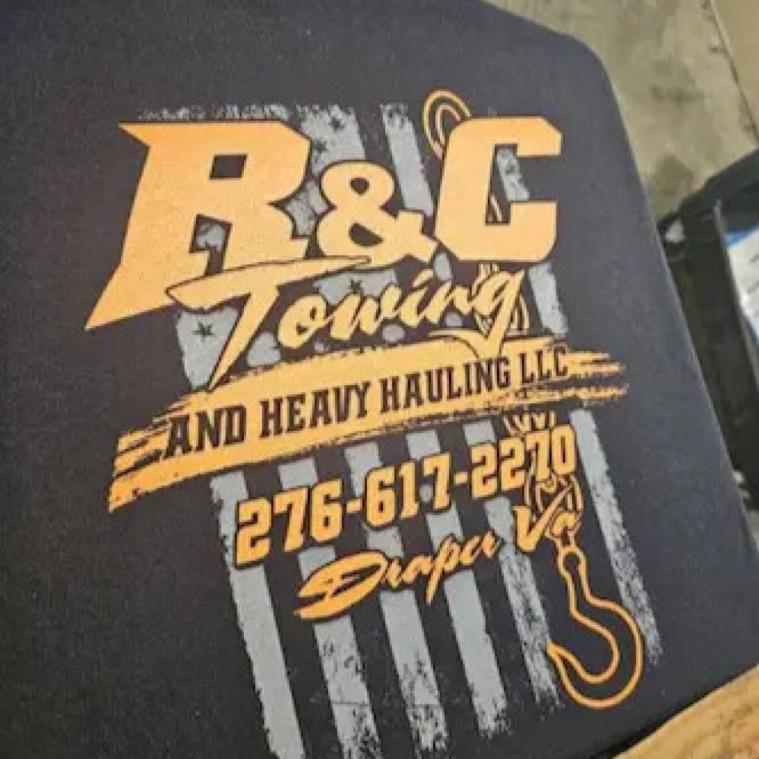 Custom R&C Towing Screen Printed T-Shirt